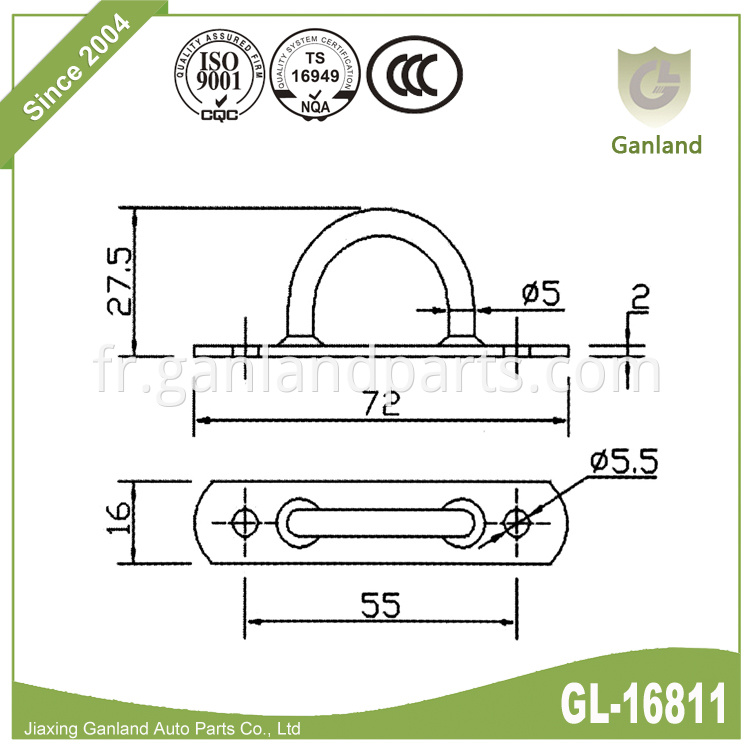 Boat Mooring Ring Rope GL-16811 